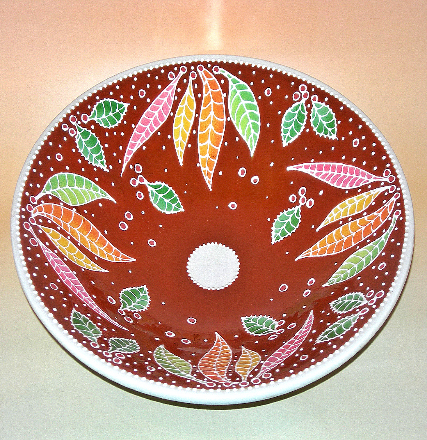18 Brown Oval Platter