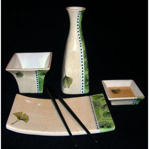 32Gingko Leaf Sushi 4 pieces per Set