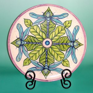 5 - Dragonfly Platter 13" Dia